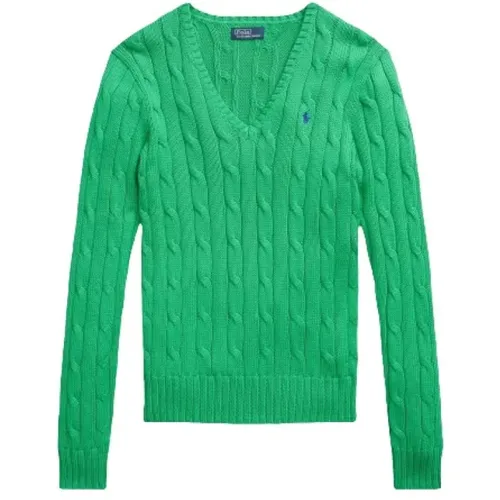 Kimberly Pima Cotton Twisted Knit Sweater , female, Sizes: L, S - Polo Ralph Lauren - Modalova
