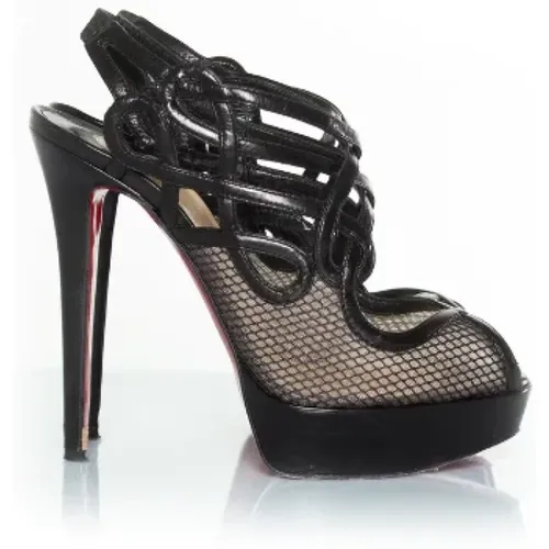 Pre-owned Leather heels , female, Sizes: 5 UK - Christian Louboutin Pre-owned - Modalova