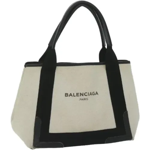 Pre-owned Tote Bags, female, , Size: ONE SIZE Pre-owned Canvas balenciaga-bags - Balenciaga Vintage - Modalova