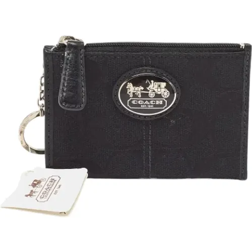 Pre-owned Canvas wallets , female, Sizes: ONE SIZE - Coach Pre-owned - Modalova