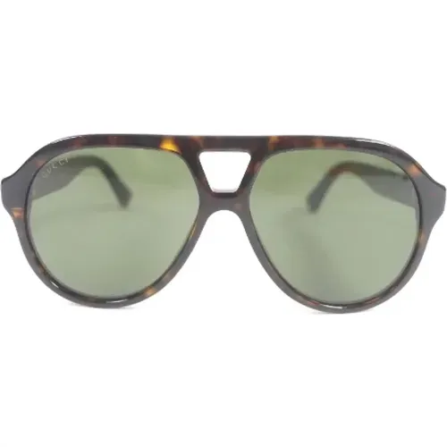 Pre-owned Accessories, female, , Size: ONE SIZE Pre-owned Plastic sunglasses - Gucci Vintage - Modalova