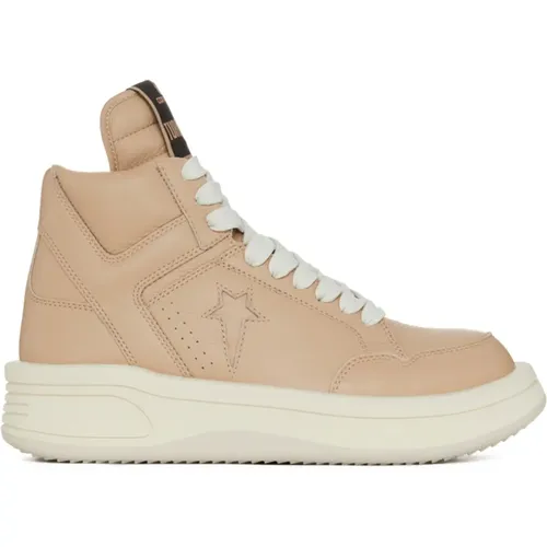 Sneakers, male, , Size: 6 1/2 US Sneakers Lace-up Closure Rubber Sole - Rick Owens - Modalova