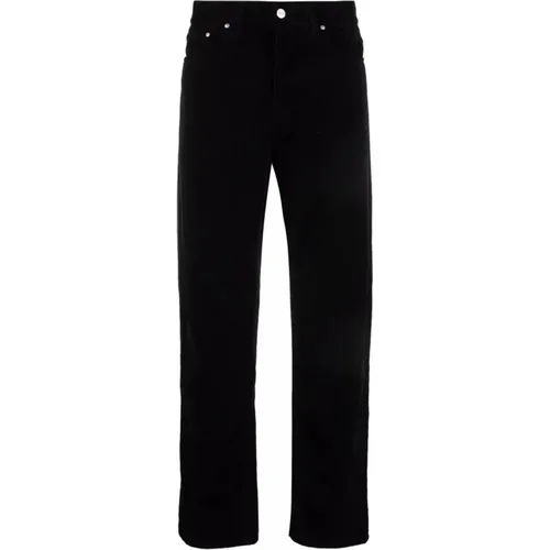 Straight Trousers, male, , Size: W33 Corduroy Straight Leg Pants - Carhartt WIP - Modalova