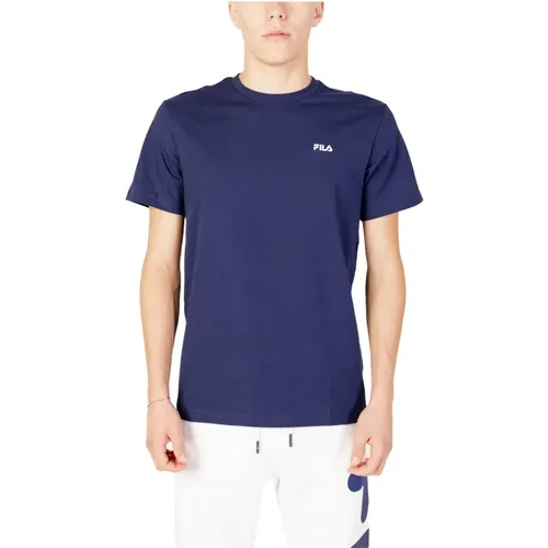 Herren Baumwoll T-Shirt Fila - Fila - Modalova