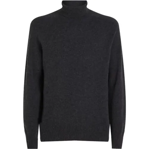 Luxuriöser Woll-Turtleneck-Pullover , Herren, Größe: XL - Calvin Klein - Modalova