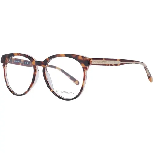 Glasses, female, , Size: ONE SIZE Round Optical Frames - Scotch & Soda - Modalova