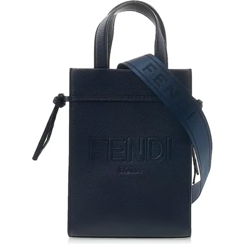 Stylish Leather Bag , female, Sizes: ONE SIZE - Fendi - Modalova