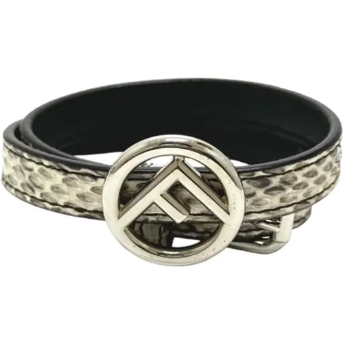 Pre-owned Jewellery, female, , Size: ONE SIZE Pre-owned Fabric bracelets - Fendi Vintage - Modalova