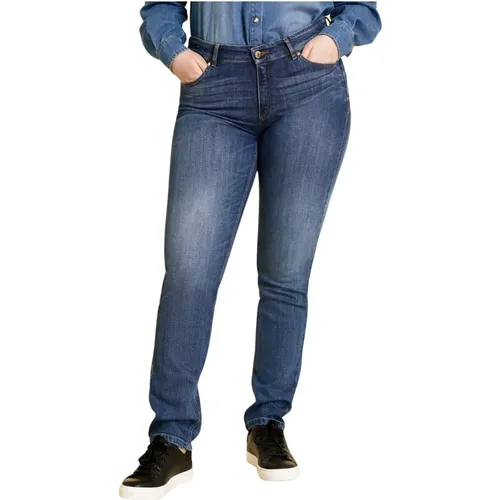 Wonder Fit Jeans , female, Sizes: 3XL, 5XL - Marina Rinaldi - Modalova