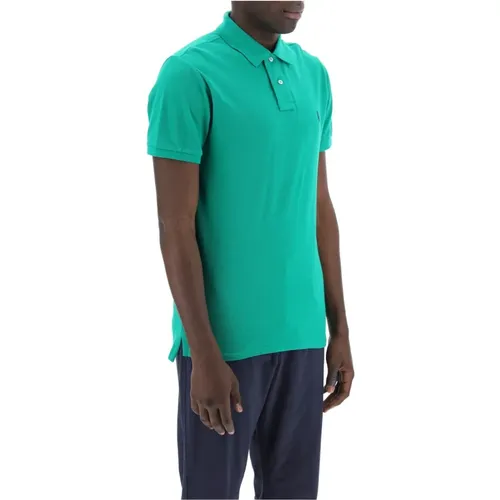 Pique Cotton Polo Shirt - Polo Ralph Lauren - Modalova