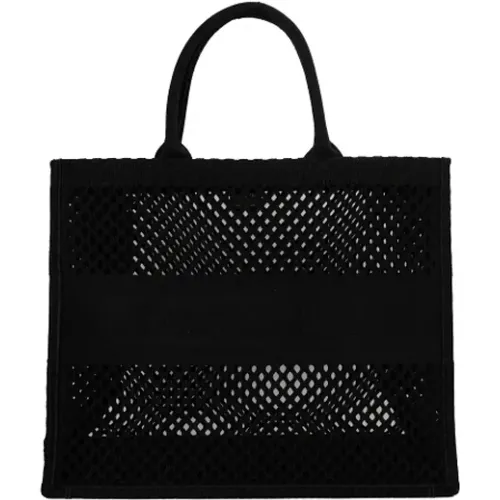 Pre-owned Tote Bags, female, , Size: ONE SIZE Pre-owned Canvas dior-bags - Dior Vintage - Modalova