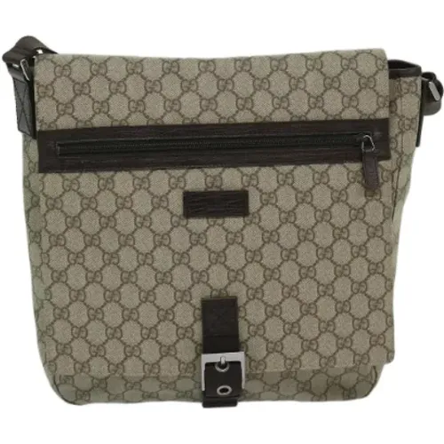 Pre-owned Cross Body Bags, female, , Size: ONE SIZE Pre-owned Canvas gucci-bags - Gucci Vintage - Modalova