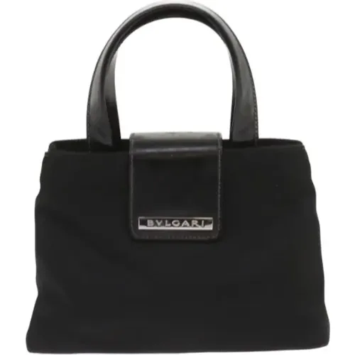 Pre-owned Fabric handbags , female, Sizes: ONE SIZE - Bvlgari Vintage - Modalova