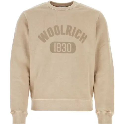 Sweatshirts , Herren, Größe: S - Woolrich - Modalova