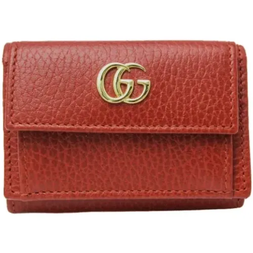 Pre-owned Wallets, female, , Size: ONE SIZE Pre-owned Leather wallets - Gucci Vintage - Modalova