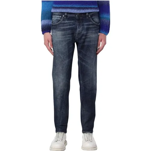 Brighton Slim-fit Jeans , male, Sizes: W34 - Dondup - Modalova
