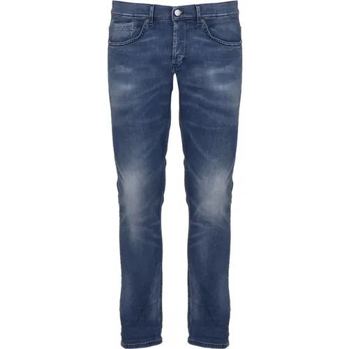 Stilvolle Slim-fit Jeans , Herren, Größe: W38 - Dondup - Modalova