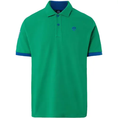 Short Sleeve Polo Shirt , male, Sizes: L, M - North Sails - Modalova