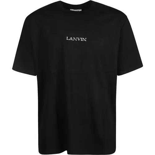 Curblace T-Shirt , male, Sizes: XL - Lanvin - Modalova