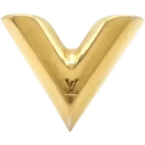 Pre-owned Jewellery, female, , Size: ONE SIZE Pre-owned Metal earrings - Louis Vuitton Vintage - Modalova