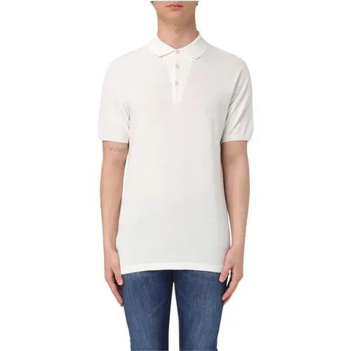 Polo Shirts, male, , Size: XL Short Sleeve Knit Polo Shirt - Aspesi - Modalova