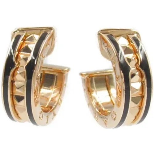 Pre-owned Jewellery, female, , Size: ONE SIZE Pre-owned Metal earrings - Bvlgari Vintage - Modalova