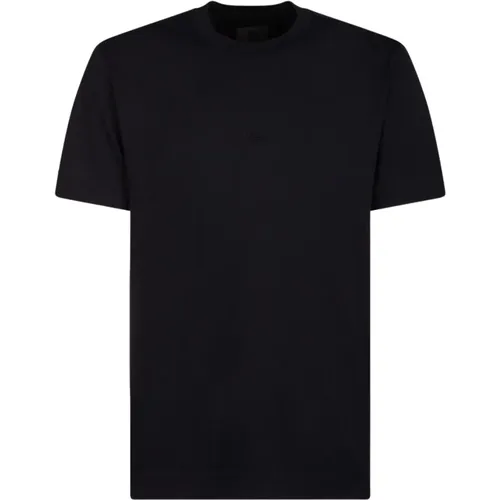 Schwarzes Baumwoll-Crew-Neck-T-Shirt - Givenchy - Modalova