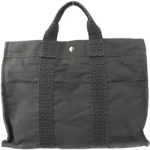 Pre-owned Tote Bags, unisex, , Size: ONE SIZE Pre-owned Canvas totes - Hermès Vintage - Modalova