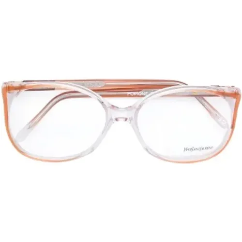 Pre-owned Accessories, female, , Size: ONE SIZE Pre-owned Acetate sunglasses - Yves Saint Laurent Vintage - Modalova