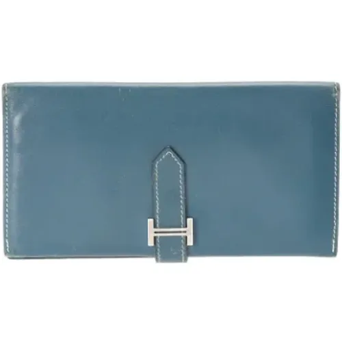 Pre-owned Leather wallets , female, Sizes: ONE SIZE - Hermès Vintage - Modalova