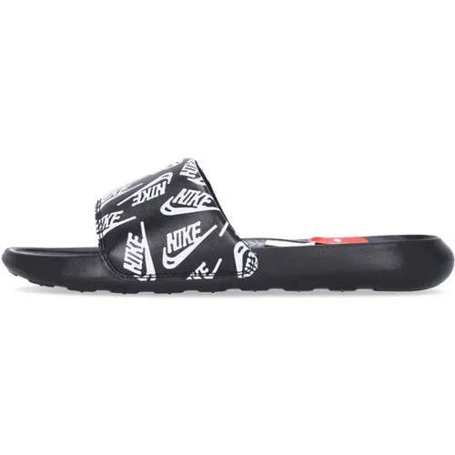 Sliders, unisex, , Size: 12 US Quick-Drying Slipper with Printed Logo - Nike - Modalova