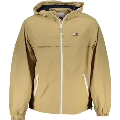 Sportliche Kapuzenjacke mit Logo , Herren, Größe: 2XL - Tommy Hilfiger - Modalova