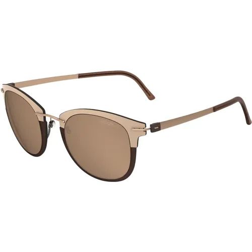 Rose Gold/ Sunglasses Infinity Collection , unisex, Sizes: ONE SIZE - Silhouette - Modalova