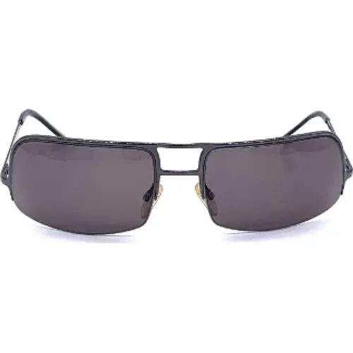 Pre-owned Accessories, female, , Size: ONE SIZE Pre-owned Metal sunglasses - Fendi Vintage - Modalova