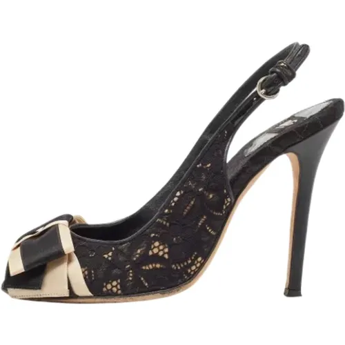 Pre-owned Pumps, female, , Size: 9 US Pre-owned Lace heels - Dolce & Gabbana Pre-owned - Modalova