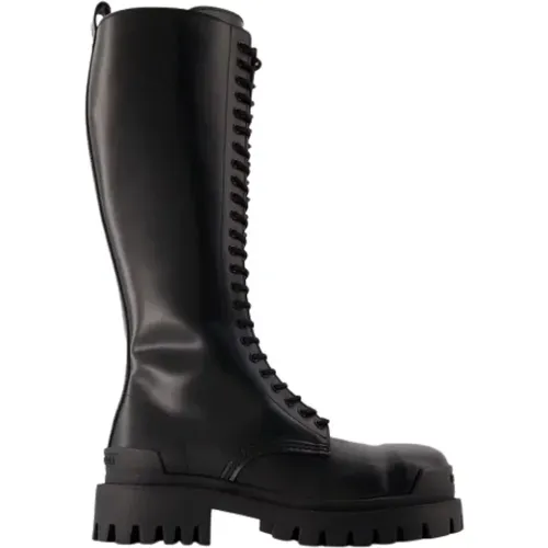 Leather boots , female, Sizes: 5 UK - Balenciaga - Modalova