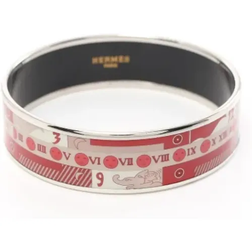 Pre-owned Jewellery, female, , Size: ONE SIZE Pre-owned Stainless Steel bracelets - Hermès Vintage - Modalova