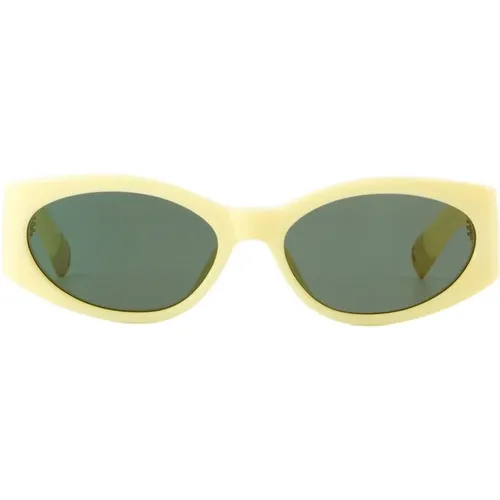 Sunglasses, unisex, , Size: ONE SIZE Ovalo Acetate Sunglasses - Jacquemus - Modalova