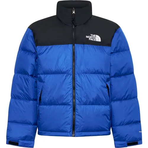 Down Jackets, male, , Size: 2XL Retro Nuptse Thunderbolt Down Jacket - The North Face - Modalova