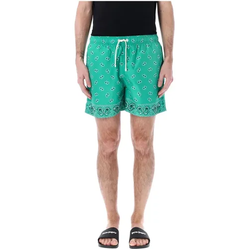 Pasley Swimshort Swimwear , male, Sizes: L, S, XL - Palm Angels - Modalova