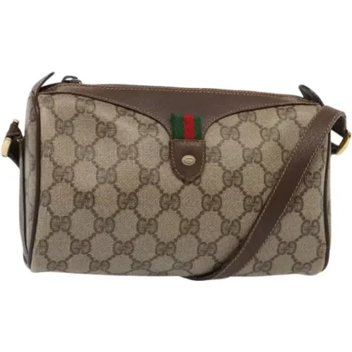 Pre-owned Canvas shoulder-bags , female, Sizes: ONE SIZE - Gucci Vintage - Modalova