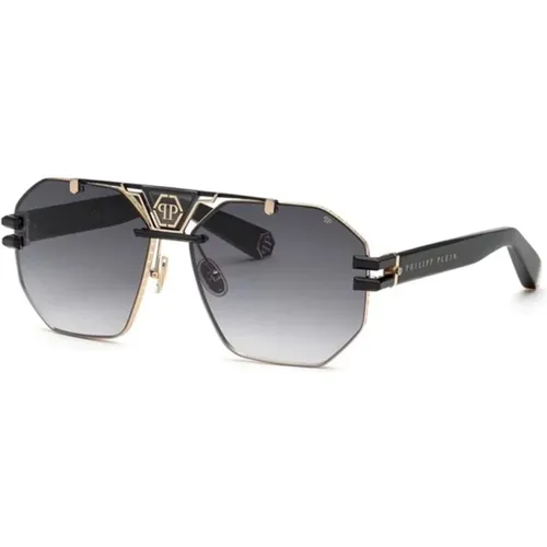 Sunglasses, unisex, , Size: 63 MM Rose Gold Sunglasses - Philipp Plein - Modalova