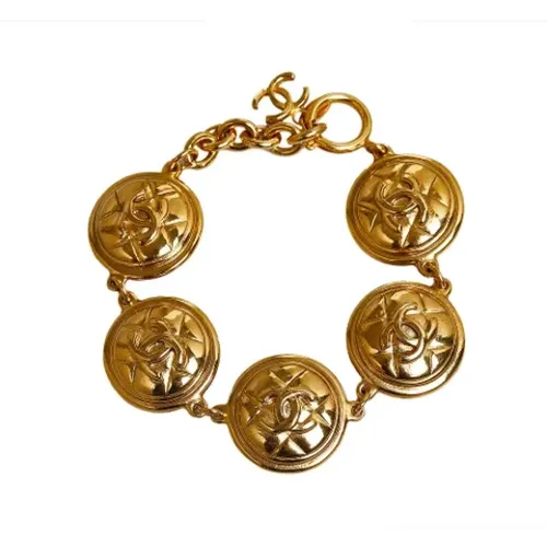 Pre-owned Jewellery, female, , Size: ONE SIZE Pre-owned Metal bracelets - Chanel Vintage - Modalova