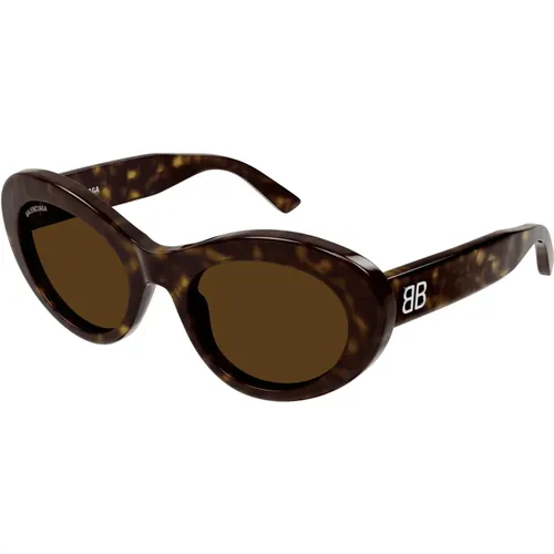 Bb0294S Sunglasses , female, Sizes: 55 MM - Balenciaga - Modalova