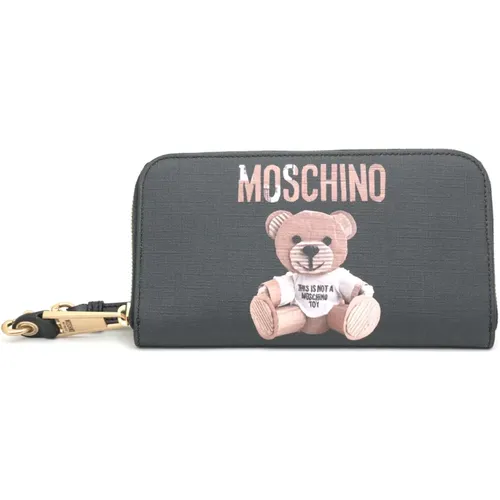 Wallets & Cardholders, female, , Size: ONE SIZE Wallet - Moschino - Modalova