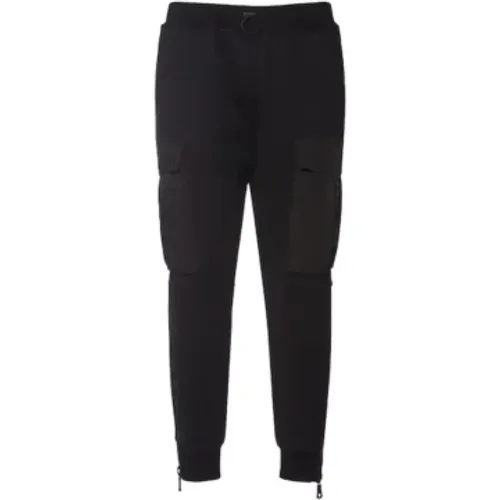 Monochrome Cargo Hose, Lässig und Geräumig , Herren, Größe: XS - Dsquared2 - Modalova