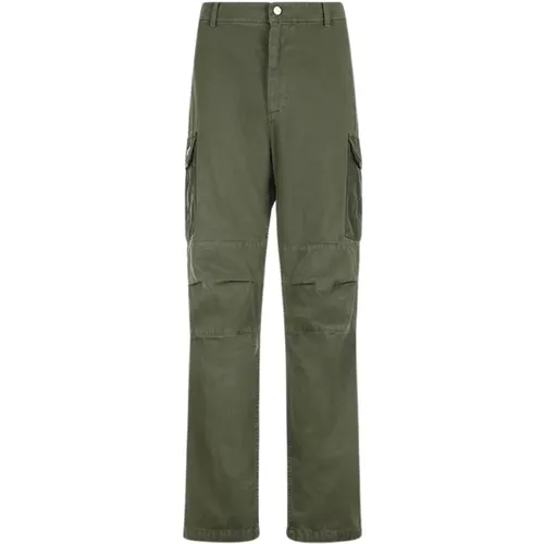 Straight Trousers, male, , Size: M Cargo Pants - Golden Goose - Modalova