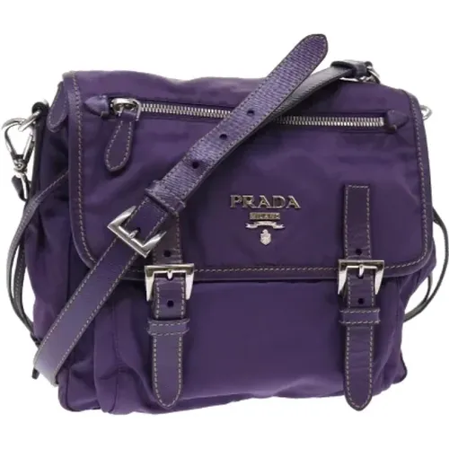 Pre-owned Shoulder Bags, female, , Size: ONE SIZE Pre-owned Nylon prada-bags - Prada Vintage - Modalova