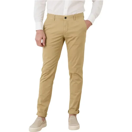 Chinos, male, , Size: W36 Pantalone - Incotex - Modalova