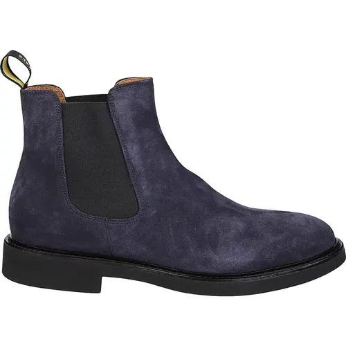 Chelsea Boots, male, , Size: 9 1/2 US Visone Chelsea Ankle Boots - Doucal's - Modalova